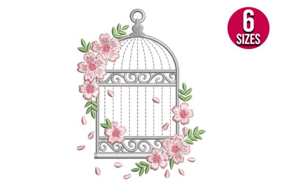 Floral Bird Cage Embroidery Review