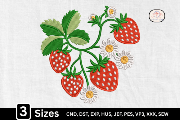 Strawberry Floral Vine with Daisies Review